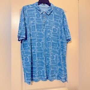 Gently Used Men’s Size XL Blue Colored Tommy Bahama Shirt